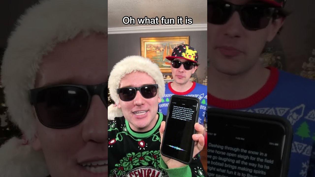 Can Siri RAP?!?! 🔥🎤 Holiday edition! 🎄☃️