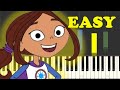 How To Play Hero Elementary Theme Song On Piano EASY