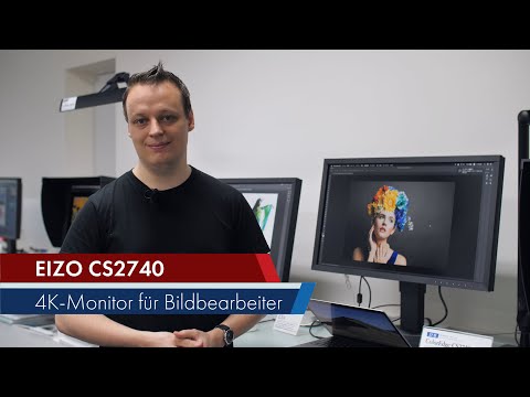 Eizo CS2740 | 4K-Monitor mit Hardware-Kalibrierung & USB-C-Hub [Deutsch]