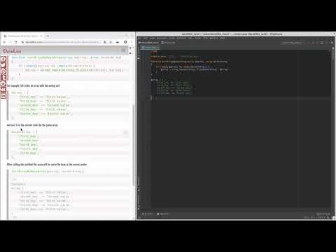 Sorting An Array By Keys Based On Another Array In Php