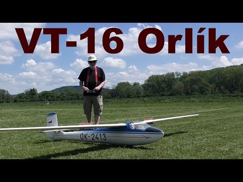Orlican VT-16 Orlik, giant scale RC glider, 2019