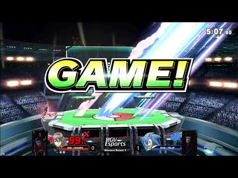 GOL | SHADIC (Corrin) vs RVN | FELIP (Sonic) - Winners Round 3 - Kaboom #9