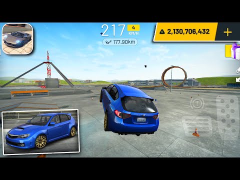 Extreme Car Driving Simulator - SUBARU IMPREZA WRX - NEW UPDATE OPEN WORLD - android gameplay #57