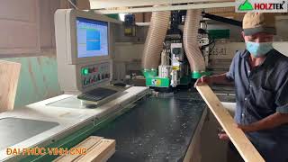 HOÀN THIỆN MỌI CÔNG ĐOẠN. MÁY KHOAN CNC 6 MẶT HOLZTEK