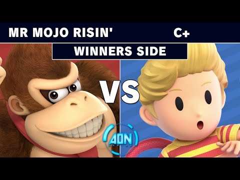 AON Ultimate 63 - Mr  Mojo Risin' (Donkey Kong) vs C+ (Lucas) Winners Quarters - Smash Ultimate