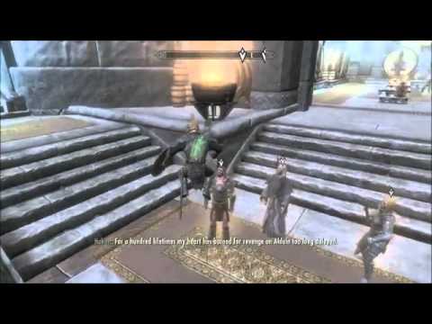 The Elder Scrolls 5 Skyrim Ending - FINAL BOSS FIGHT [HD]