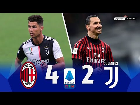 Milan 4 x 2 Juventus (Ibrahimovic x C. Ronaldo) ● Serie A 19/20 Extended Goals & Highlights HD