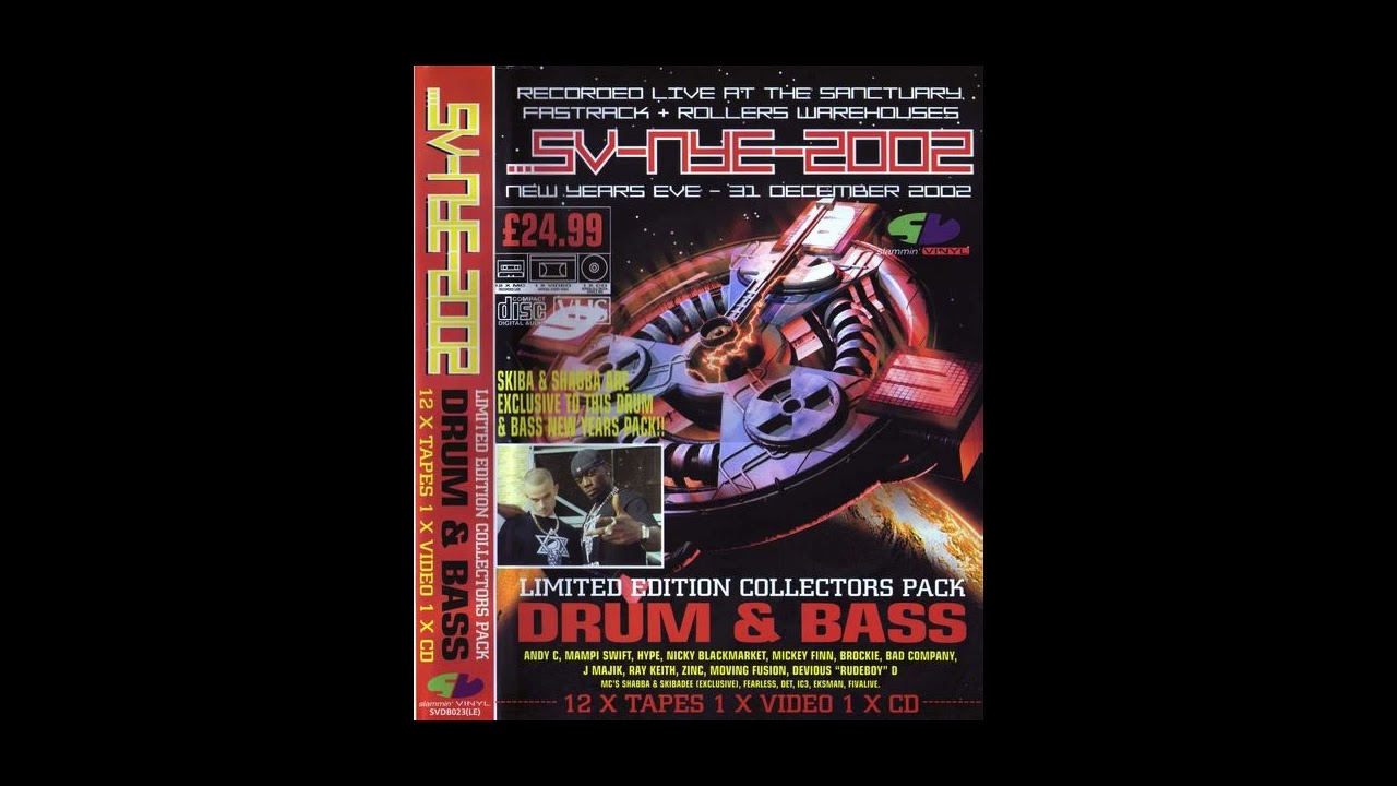 Nicky Blackmarket Ft Mc Skibadee & Fivalive @ Slammin Vinyl NYE (31/12/02)
