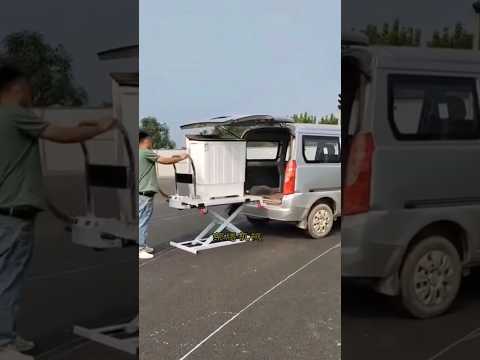 Easily And Safely Loading Unloading & Time Saving Lifting Trolley #shorts