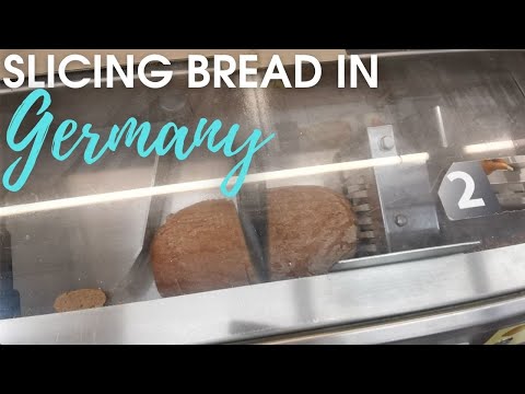 Life in Germany | 🍞🪚 How to use the Bread Slicing Machine in Supermarkets 🛒🇩🇪