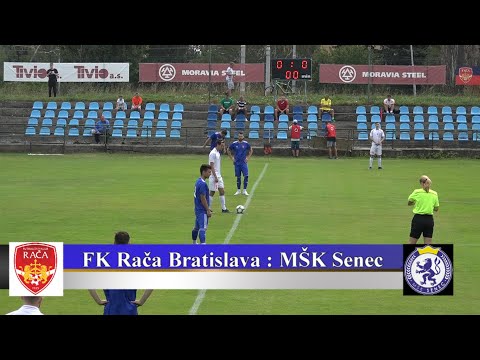 FK Rača : MŠK Senec  7 : 1  III. Liga BFZ 2. kolo  Highlighty + rozhovory  HD