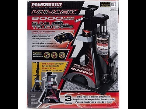tool review power-built uni-jack 6000 lb. Capacity  Episode2 (620471) (world best invention ever)
