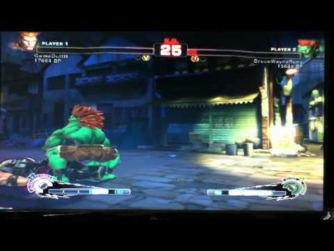 ssf4 BruceWayneRuny (BL) vs GameOutttt (GU)