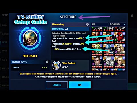 T4 Striker Setup Guide - Marvel Future Fight