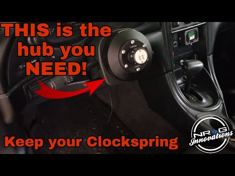 The CORRECT WAY to install a Aftermarket steering wheel on a 94-04 Mustang. #nrg #179h #sn95