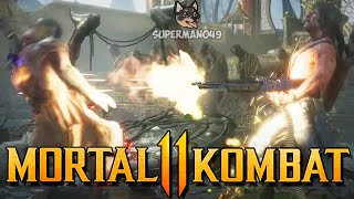 THE LEGENDARY M60 BRUTALITY! - Mortal Kombat 11: "Rambo" Gameplay (Online Matches)