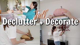 FALL HOME RESET 2025 | DECLUTTER + DECORATE 