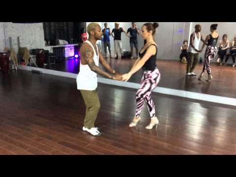 Salsa Class 06.2015 D'AKOKAN Dance School - Yoandy & Natasha