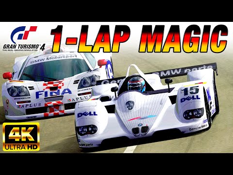 1-Lap Magic: German Race Cars Showdown | Gran Turismo 4, 4K60, PCSX2