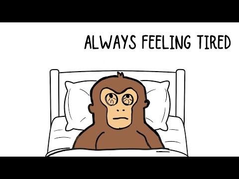 Why You're Always TIRED But Do Nothing All Day | Monkey Mind Explains