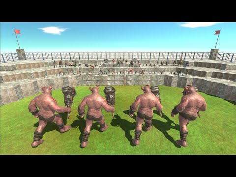 4 OGRE LORDS vs EACH FACTION  [Mausi Baerchen Request] ARBS