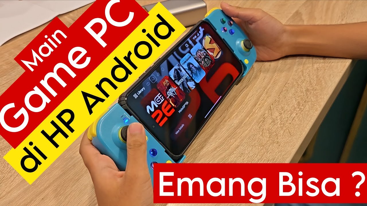 MENGUBAH SMARTPHONE MENJADI SEBUAH MESIN GAMING ? APAKAH MUNGKIN ?!