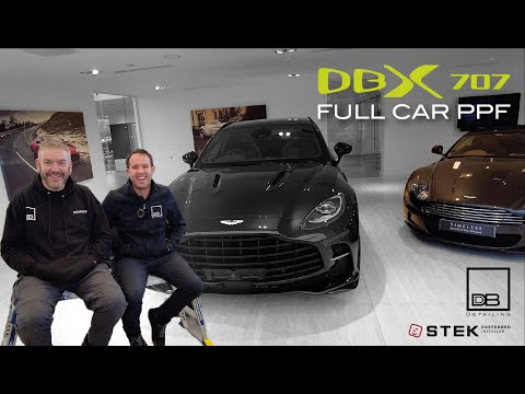 Full PPF tutorial on a Aston Martin DBX707 #dbx707 #paintprotectionfilm
