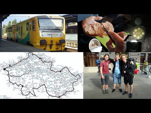 Cesta vlakem kolem České republiky