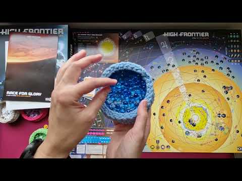 1. High Frontier 4 All társasjáték bemutató - Race for Glory / Race to Mars - vrnk