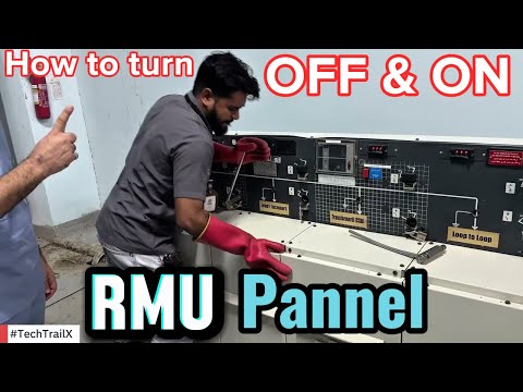 How to Turn OFF and ON an RMU Panel | Ring Main Unit Operation Explained
