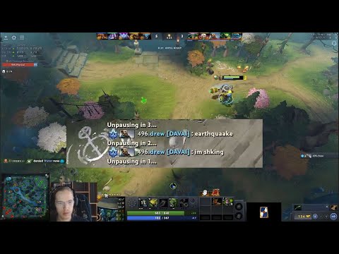 even earthquake cannot stop dota players