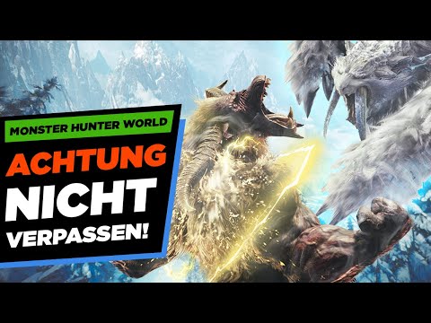 🚨NUR 3 TAGE🚨 - 🎫NEUES TICKET!🎫 Monster Hunter World Iceborne News Deutsch - Neue Event Quests