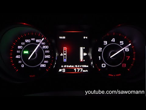 2015 Jaguar XE S 340 HP 0-100 km/h & 0-100 mph Acceleration