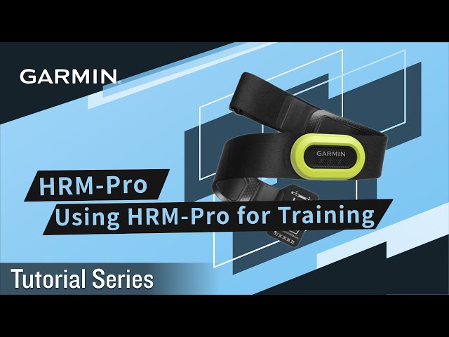 Tutorial – Using HRM-Pro for Training