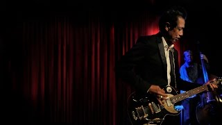 Alejandro Escovedo playing his Postal hand made Delta Zephyr Guitar playing Castanets