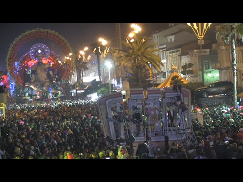 Carnevale di Viareggio 2017 - Sintesi del 2° Corso Notturno