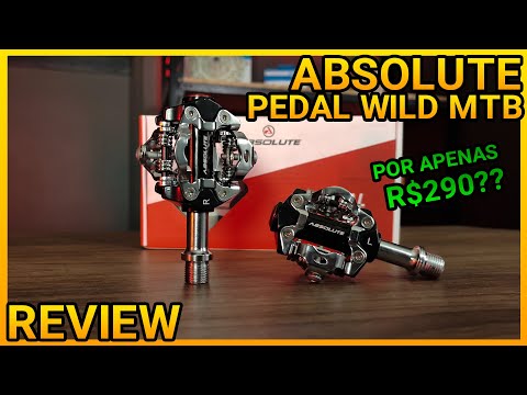 Pedal Clip Absolute Wild Preto