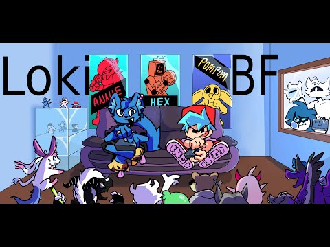 FNF:-) Vs Loki v3