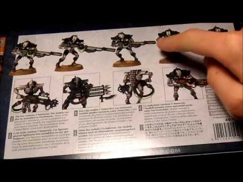 Warhammer 40K Unboxing - Necron Immortals / Deathmarks
