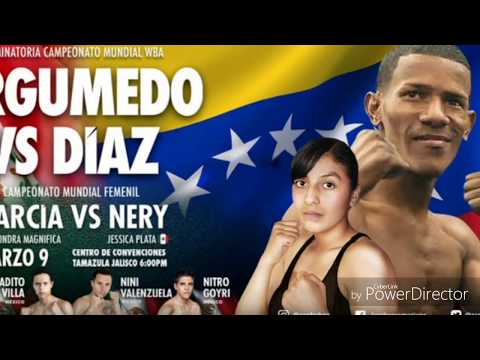 Ariel Bracamonte vs Mariano Suarez Strunz. Argumedo vs Alex Diaz.