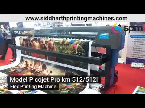 Konica Minolta Digital Solvent Printer, Capacity: 5L Per Main Tank Of Each Color