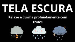 Resolva o problema da insónia com chuva forte e trovões estrondosos num telhado de zinco