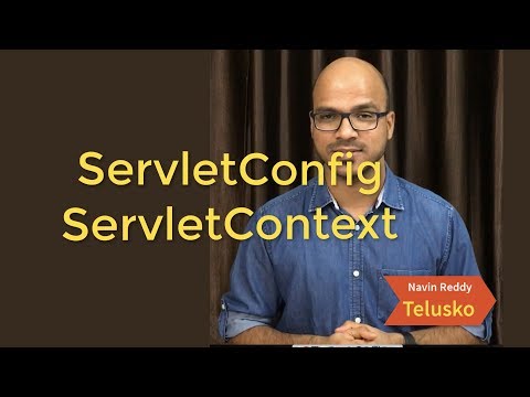 ServletConfig and ServletContext