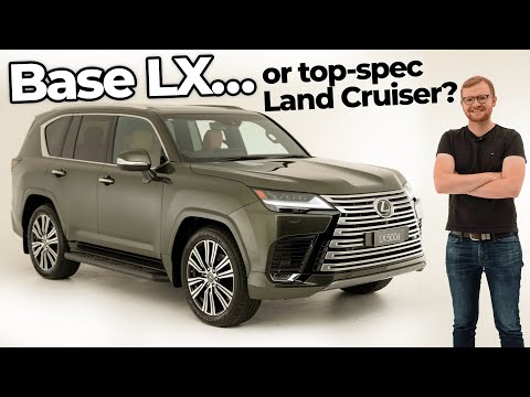 When a Land Cruiser is NOT enough! (Lexus LX 500d 2022 review walkaround)