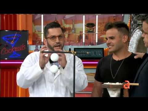 El profesor de Boston en El Happy Hour - América TeVé