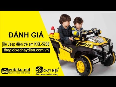 Đánh giá xe Jeep điện trẻ em KKL-5288