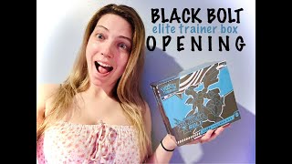 ⚡Pokemon Black Bolt ETB Opening!!