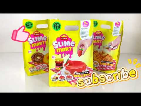 I Made FAKE Food! 🍦 Zuru Slime Mart Unboxing|ASMR