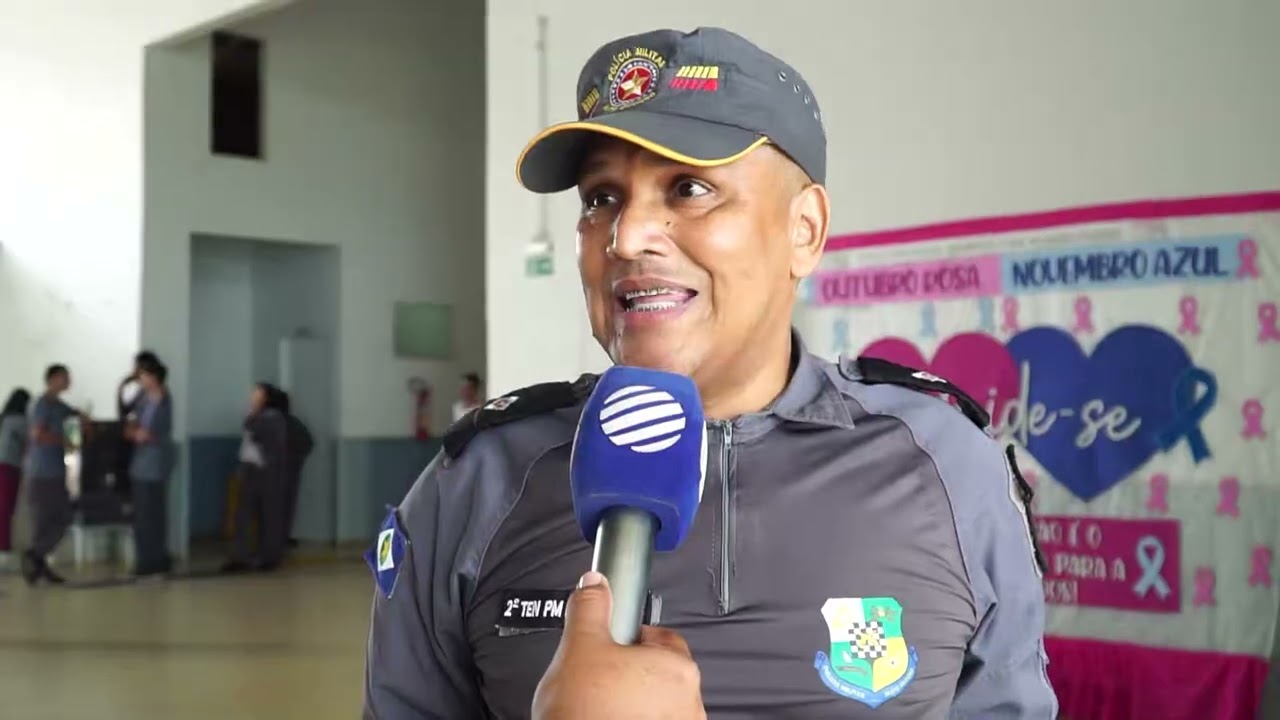 Homem é preso suspeito de assediar aluna do Colégio Militar em Lucas do Rio Verde