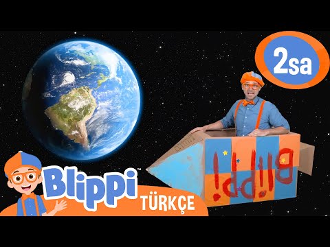Blippi ile Uzay Mekiği İnşa Et!! | Blippi Türkçe - Çocuklar için Eğitici Videolar